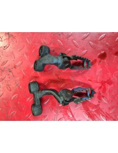 Repose pied conducteur droit et gauche SUZUKI DR 600 1985  -  1989