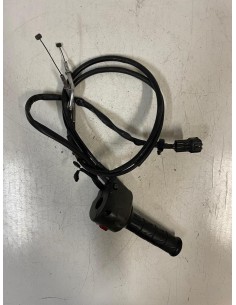 Commodo droit  + câble de gaz KAWASAKI ER6F 2006  -  2009