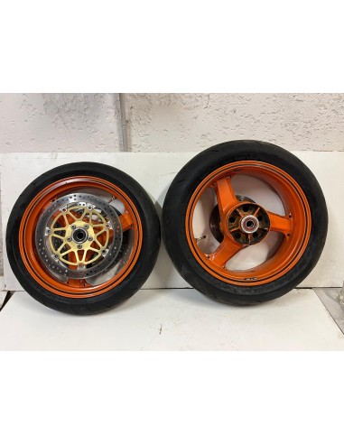 Jante avant et jante arrière + disques KAWASAKI ZX 12R 2000  -  2006