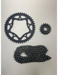 Kit chaine complet d'occasion TBE YAMAHA MT09 2021 - 2023