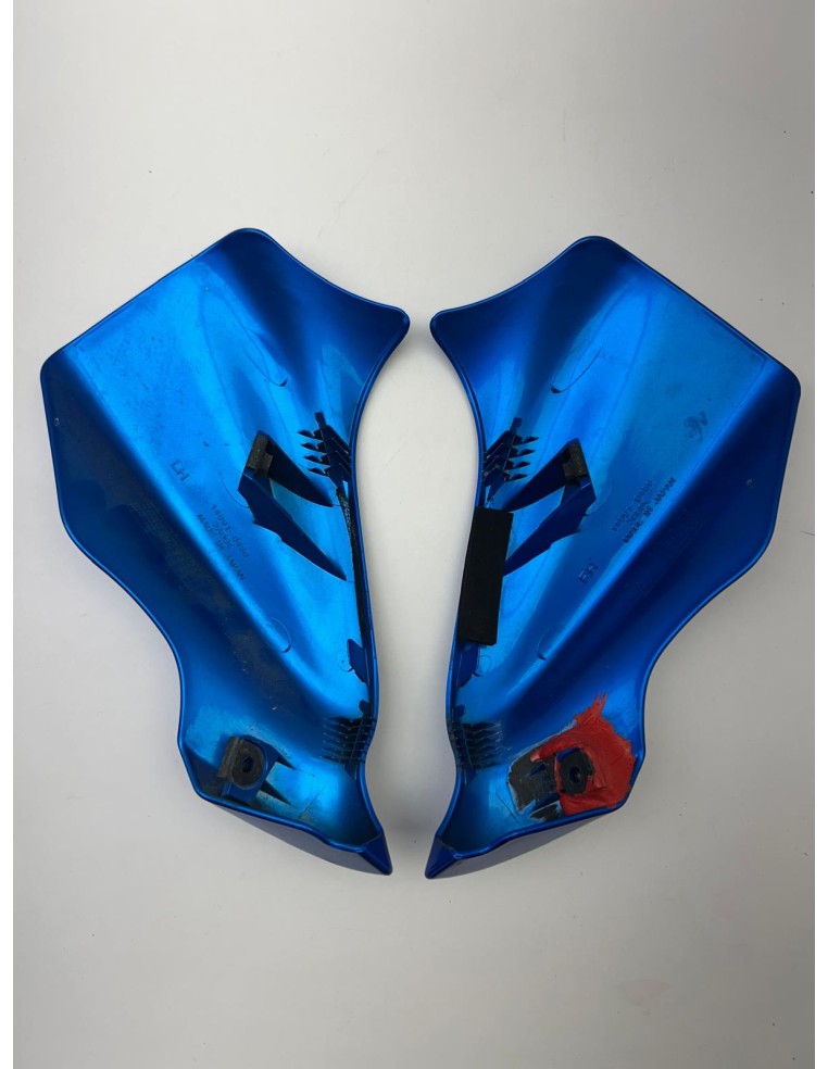 Entourage de phare avant bleu Kawasaki ER6N 2006 - 2008