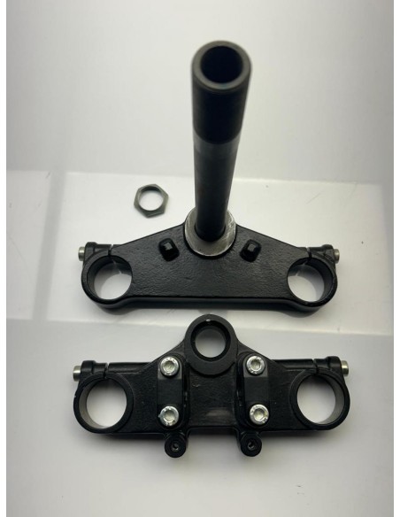 Té de fourche supérieur et inférieur NEUF DERBI SENDA XTREM 2005 - 2021