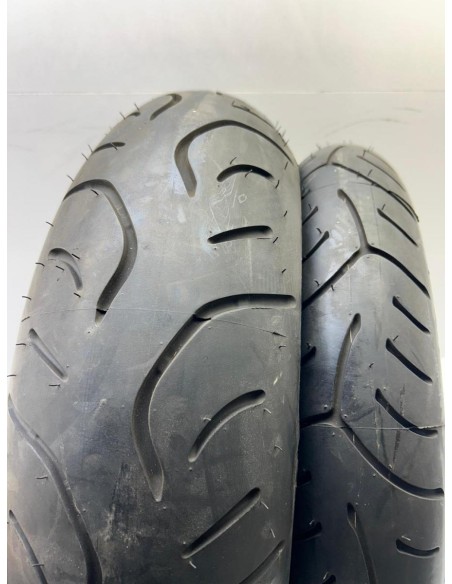 Train de pneu Bridgestone T30 120 70 17 + 190 55 17 occasion