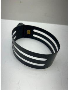 Support échappement LeoVince carbon Ovale 2