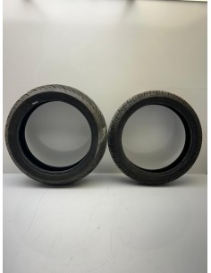 Pneu avant michelin pilot road 4 120/70/17 et arrière 160/60/17 - OCCASION