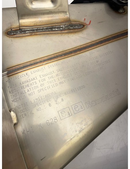 Silencieux KAWASAKI Z1000 2013 / 2019 KHIK628 / KHIK633