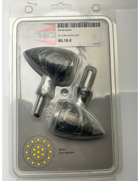 Paire de clignotants adaptables