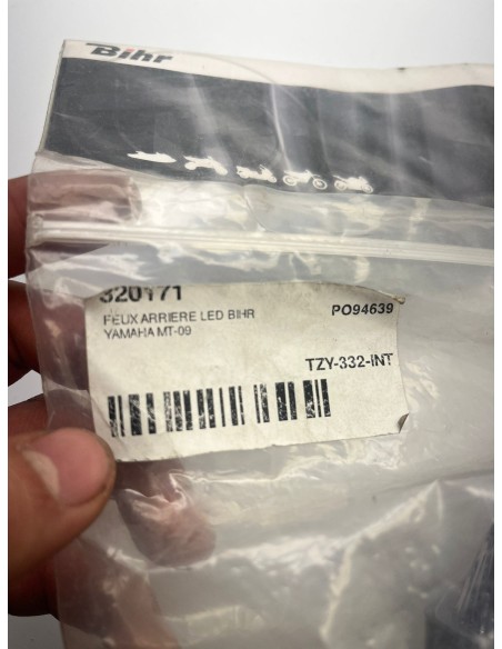 Feu arrière LED adaptable YAMAHA MT09 2014 - 2020