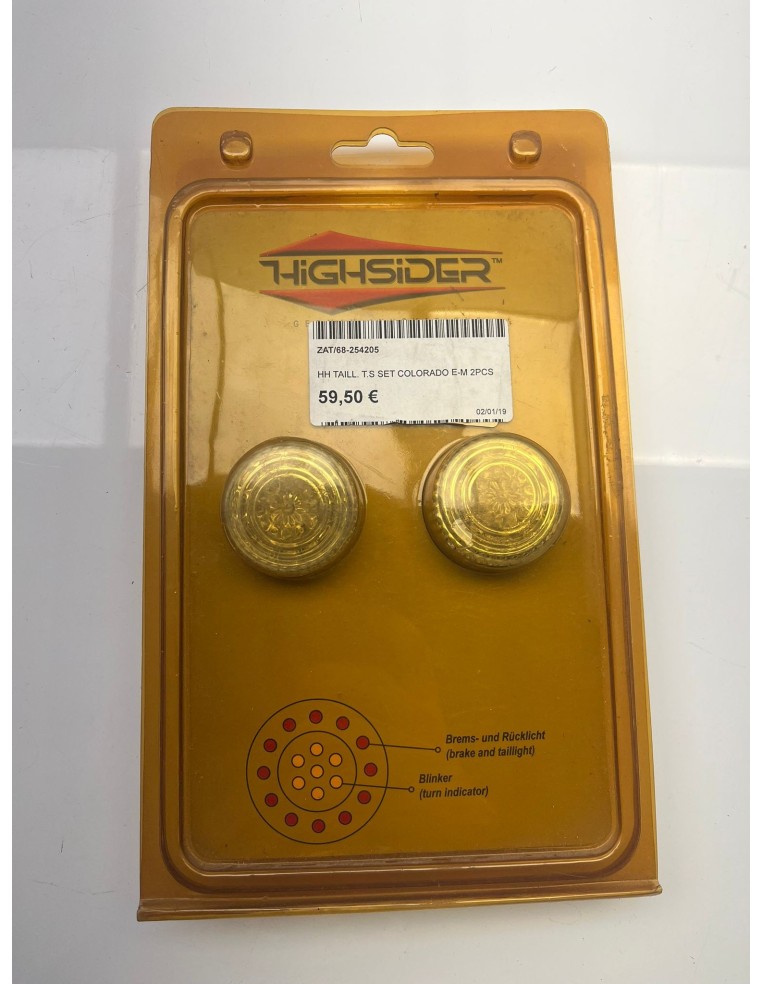 Paire de clignotants adaptables Highsider
