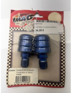 Embout de guidon MAD bleu