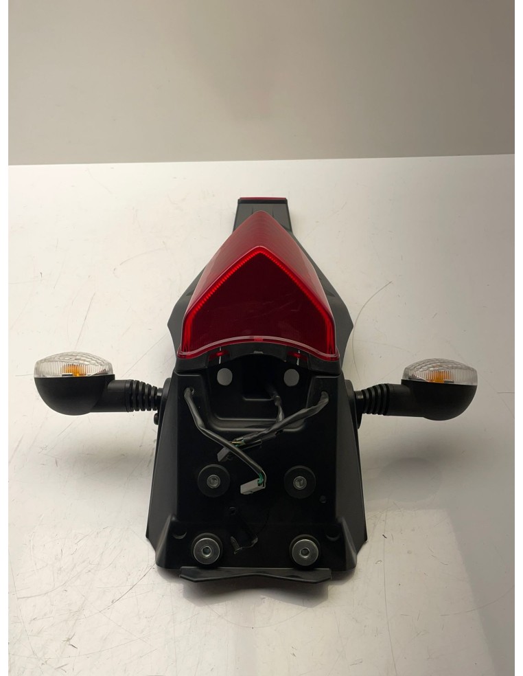 Garde boue arrière avec clignotants et feu arrière KAWASAKI D TRACKER X 250 1999 230251218