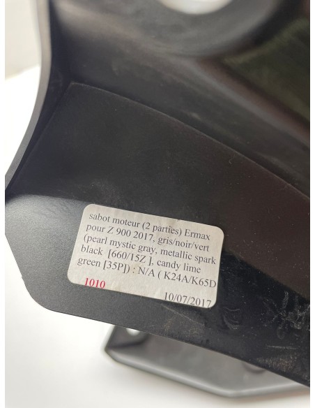 Sabots moteur ERMAX pour KAWASAKI Z 900 années 2017 / 2019 890309600