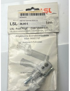 Supports de repose pieds passagers SUZUKI GSXR 1000 2005