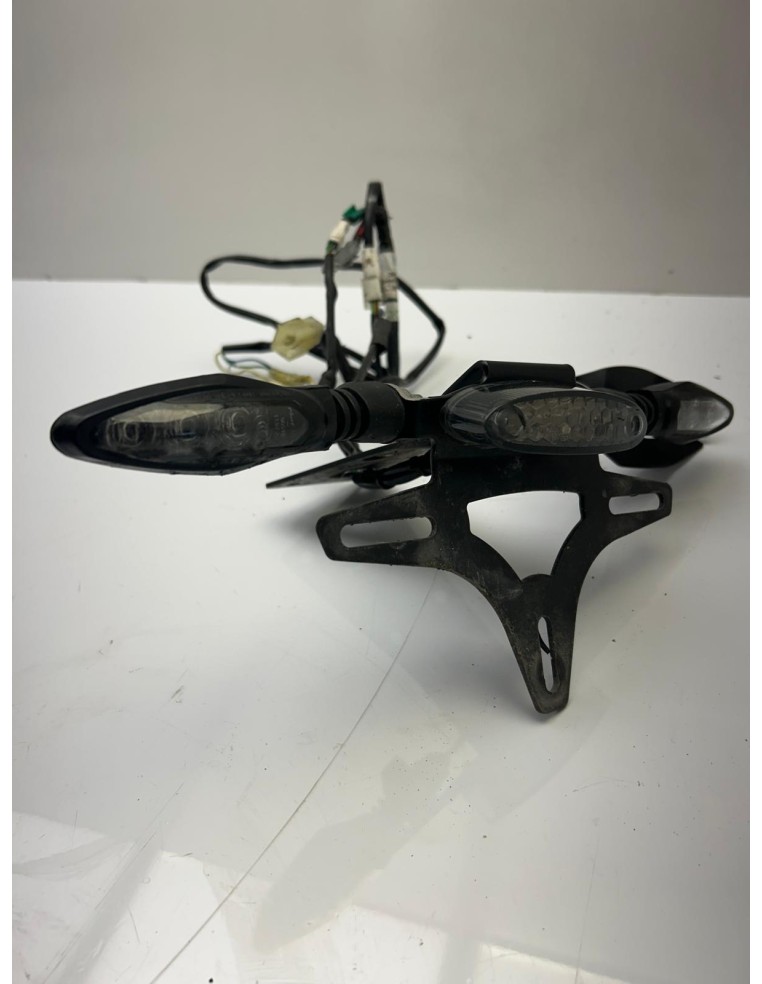 support de plaque court avec clignotants et feu arrière R&G  KTM DUKE 890 2021 - 2023