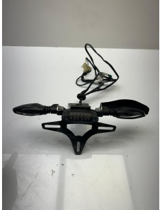 support de plaque court avec clignotants et feu arrière R&G  KTM DUKE 890 2021 - 2023