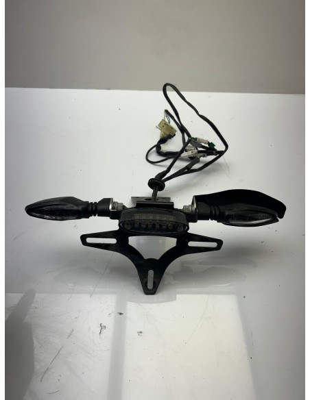 support de plaque court avec clignotants et feu arrière R&G  KTM DUKE 890 2021 - 2023