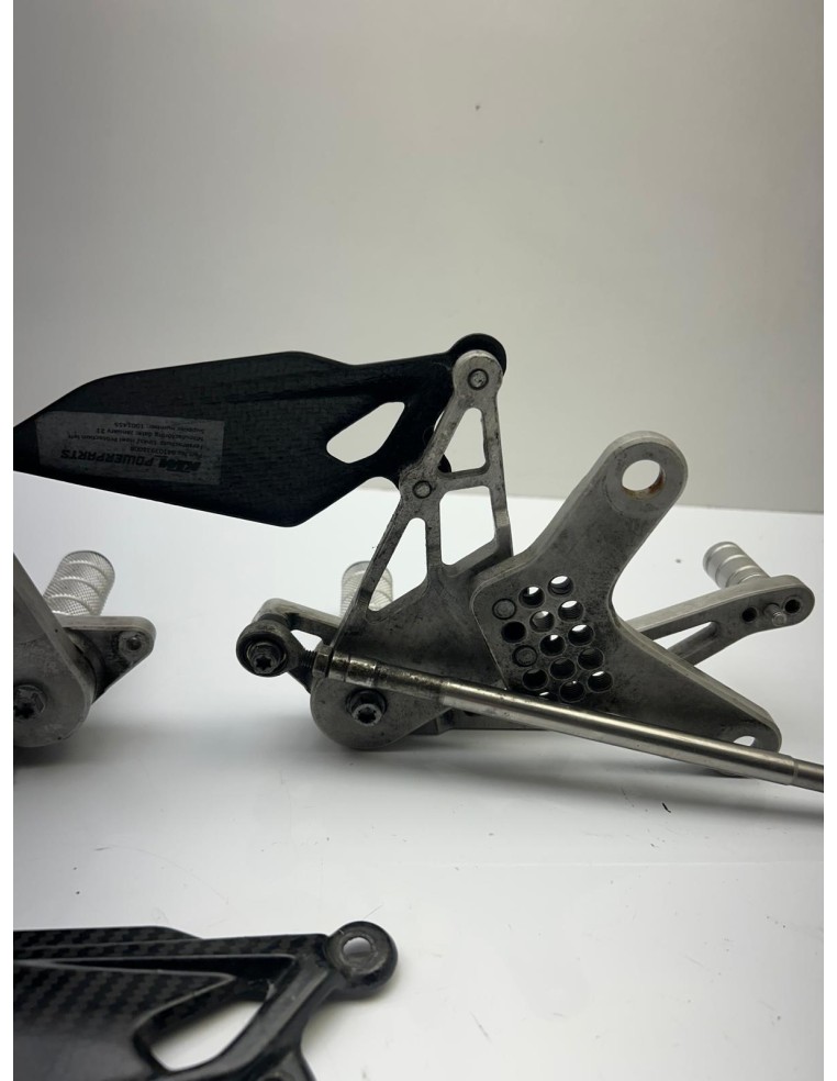 Paire de platine reculée FACTORY KTM DUKE 890 2021 - 2023