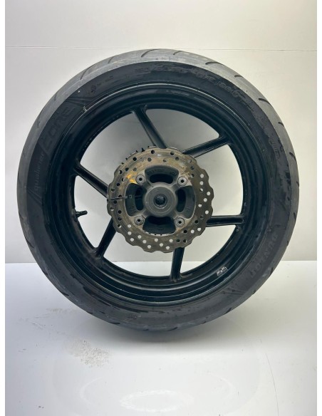 Jante arrière noir complète KAWASAKI VERSYS 650 2006 - 2014