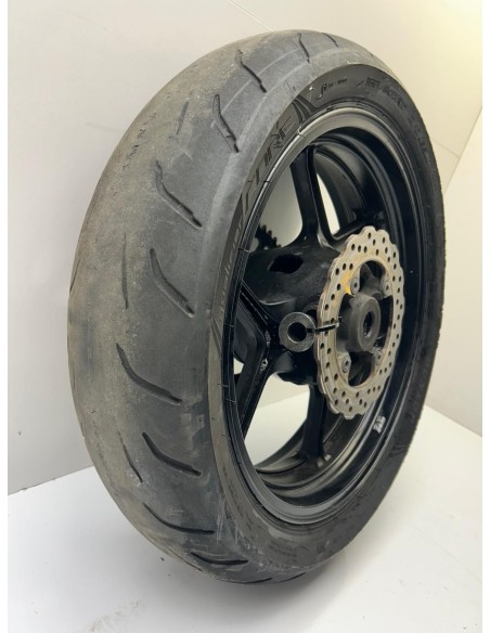 Jante arrière noir complète KAWASAKI VERSYS 650 2006 - 2014