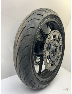 Jante avant noir complète KAWASAKI VERSYS 650 2006 - 2014 2