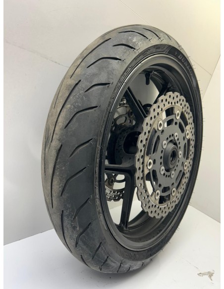 Jante avant noir complète KAWASAKI VERSYS 650 2006 - 2014