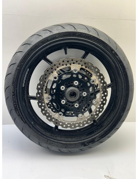 Jante avant noir complète KAWASAKI VERSYS 650 2006 - 2014