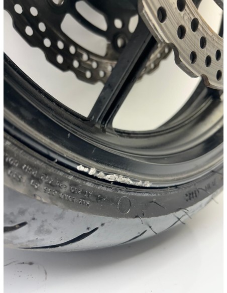 Jante avant noir complète KAWASAKI VERSYS 650 2006 - 2014