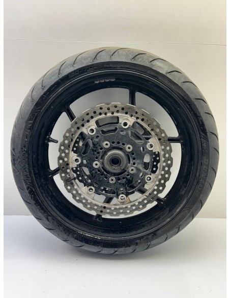 Jante avant noir complète KAWASAKI VERSYS 650 2006 - 2014