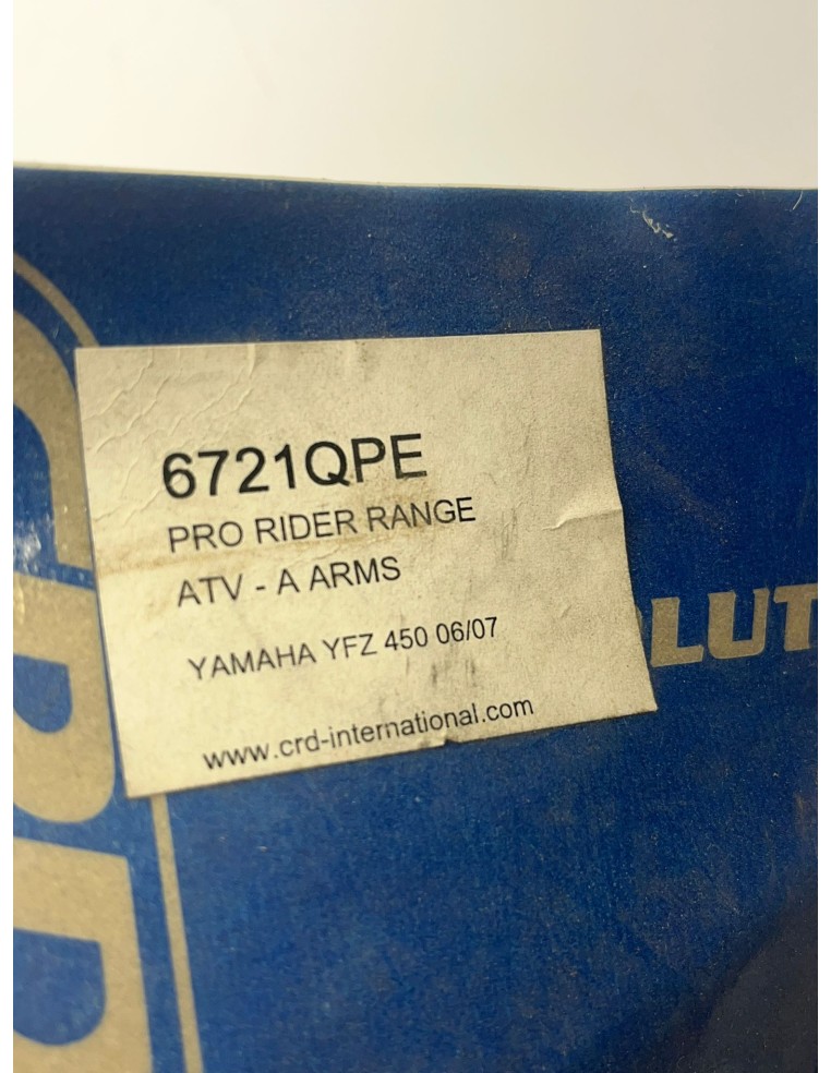 Protection de triangle YAMAHA 450 YFZ 2006 - 2007