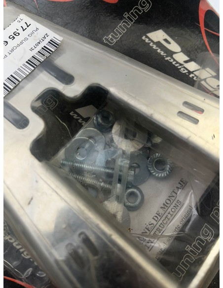 Support de plaque PUIG YAMAHA R6 2006