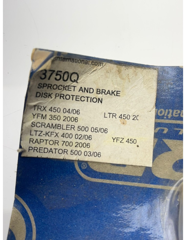 Protection de disque YAMAHA 700 Raptor 2006