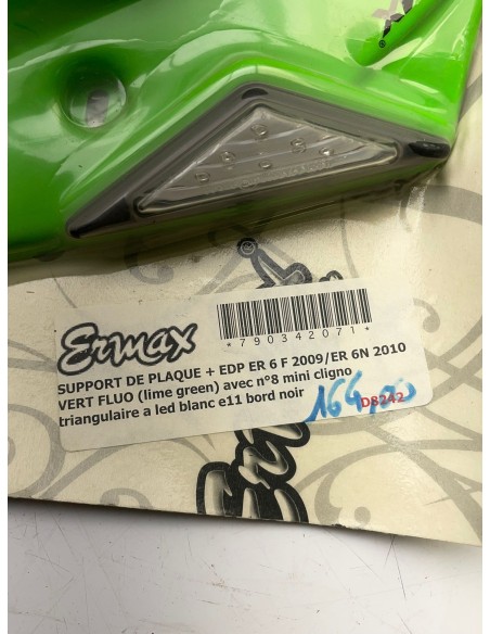 Support de plaque Ermax KAWASAKI ER6F 2009 / 2010 D8242