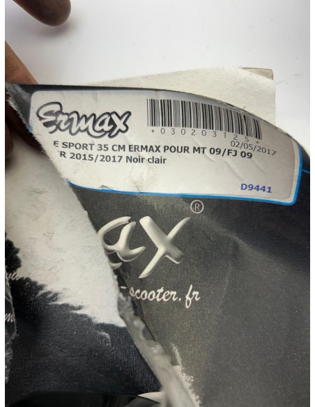 Bulle fumée Ermax YAMAHA MT09 2015 - 2017