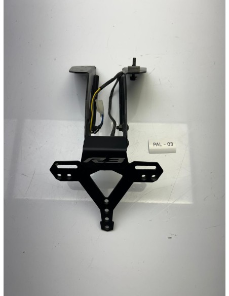 Support de plaque alu YAMAHA R3 2019 - 2024