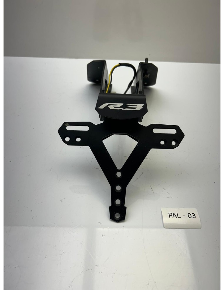 Support de plaque alu YAMAHA R3 2019 - 2024