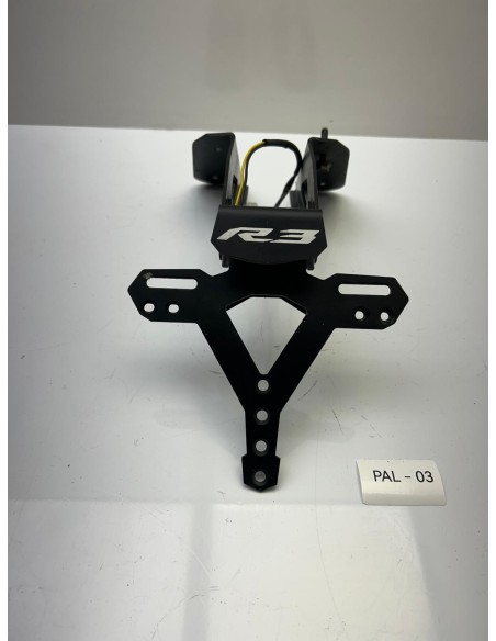 Support de plaque alu YAMAHA R3 2019 - 2024