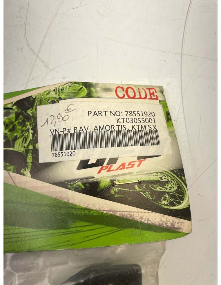 Bavette d'amortisseur KTM EXC / SX 1998 / 2007 78551920
