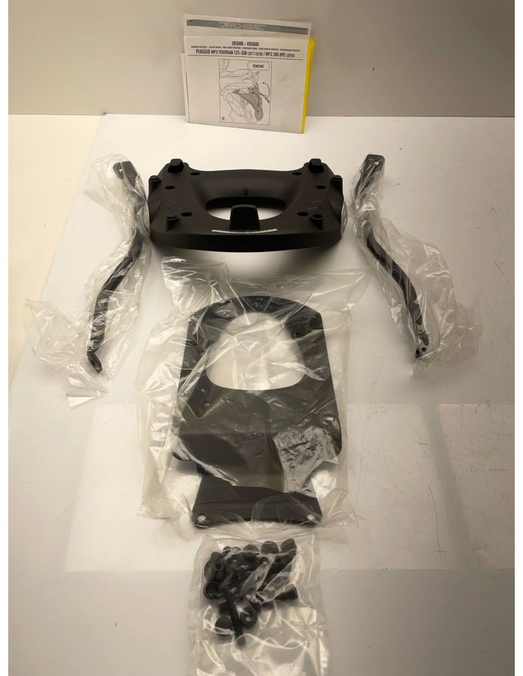 Support de top case GIVI PIAGGIO MP3 YOURBAN 125 / 300 2011 / 2019 19332