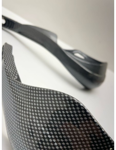 Protège mains universel SIFAM en plastique effet carbon