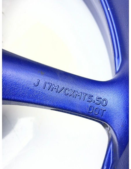 Jante arrière origine bleu YAMAHA R6 2003 - 2016