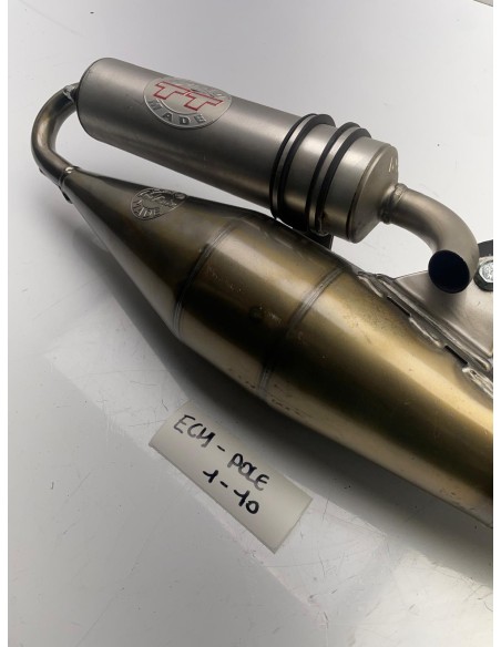 Pot d'échappement MBK Booster BWs Stunt 50 LeoVince TT 2004 - 2012