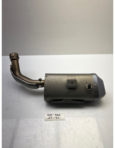 Pot d'échappement gauche origine YAMAHA R1 2009 - 2014