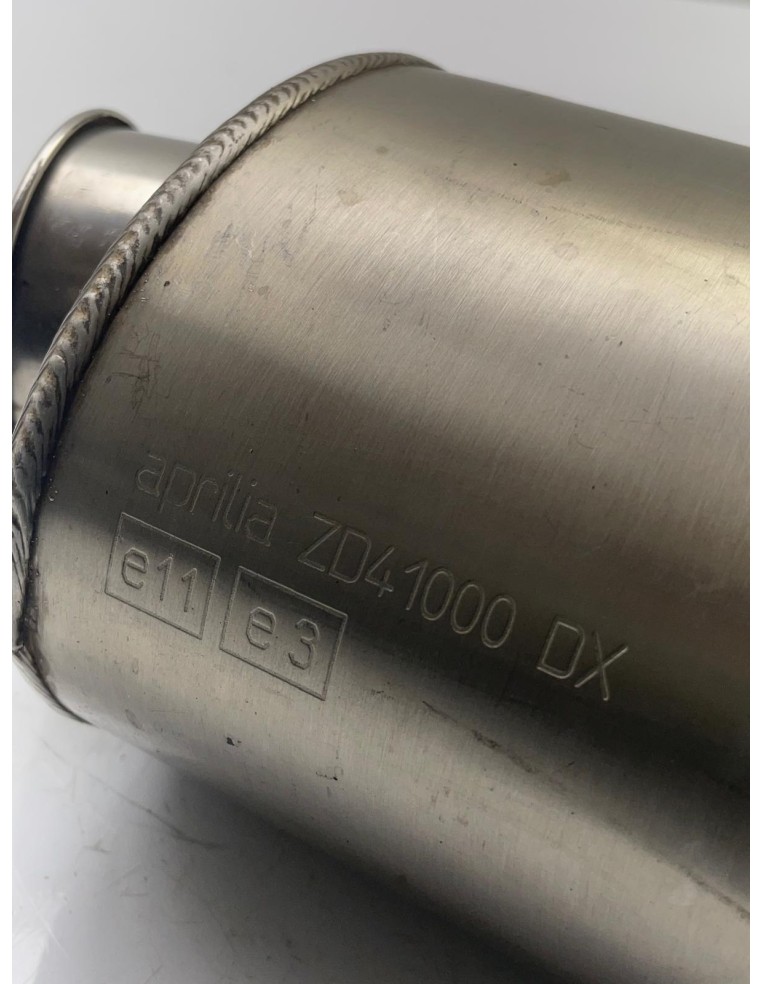 Pot d'échappement droit origine APRILIA 650 PEGASO 2005 - 2009