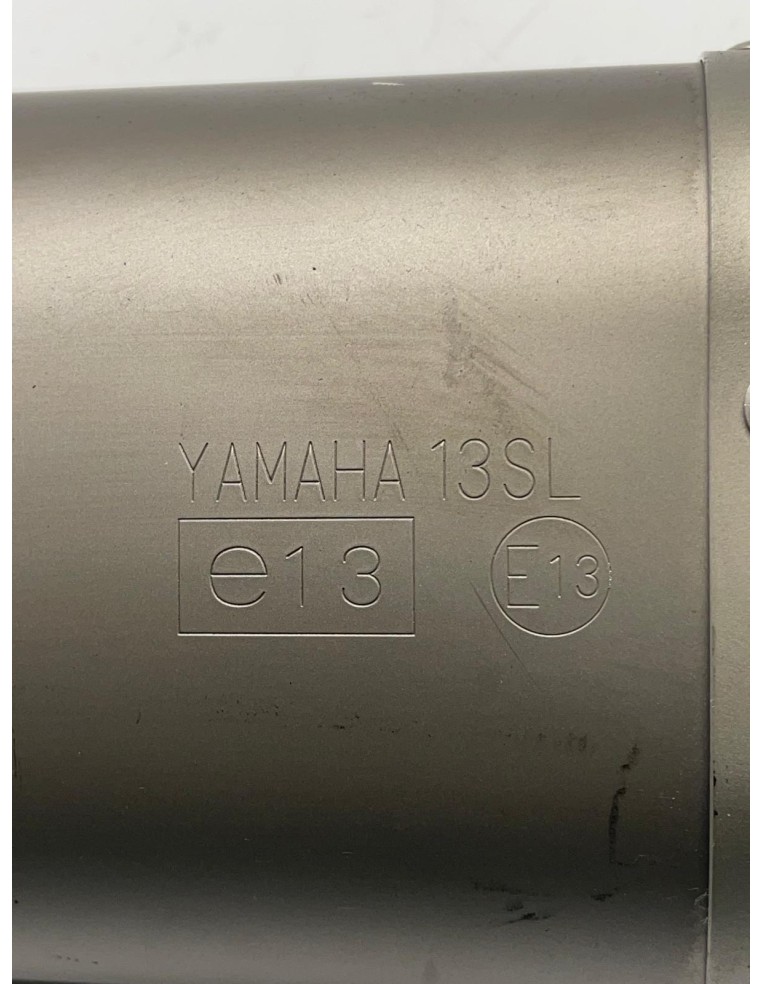 Pot d’échappement YAMAHA titanium YZF 600 R6 2010 - 2012