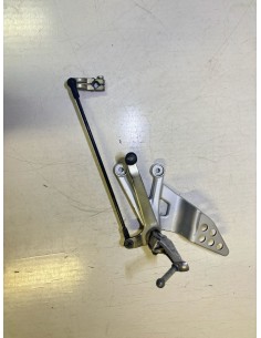 Platine avec repose pied avant gauche YAMAHA YZF R125 2008 / 2013 5D7F74420000 2