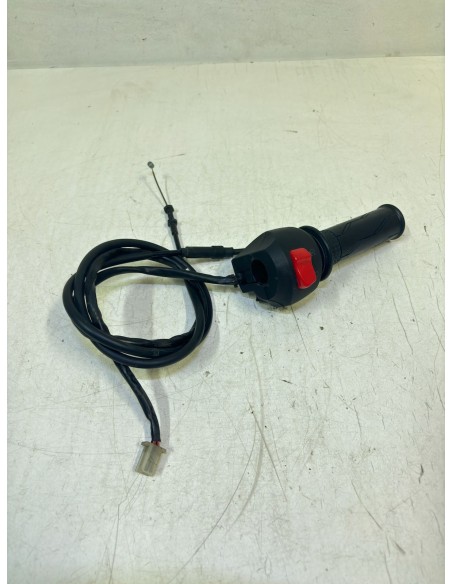 Commodo droit avec câble et poignée d'accélérateur YAMAHA YZF R125 2008 / 2013 5D7H39750200 / 5D7F62400000 / 5D7F63111000