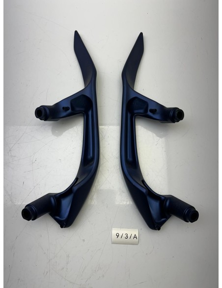 Paire de poignées passager bleue YAMHA TMAX 530 2017 - 2019