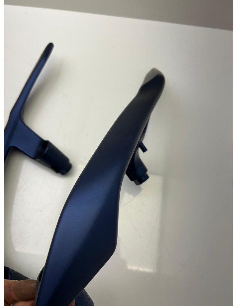 Paire de poignées passager bleue YAMHA TMAX 530 2017 - 2019