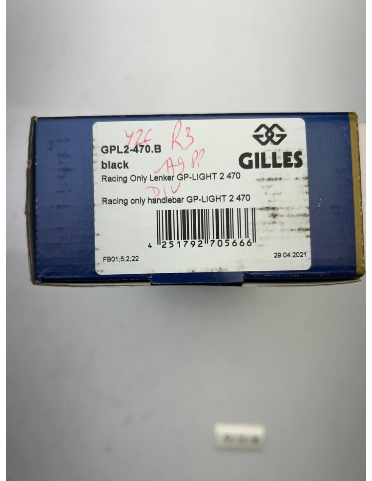 Guidon bracelets racing GP -LIGHT YAMAHA R3 2019 - 2025