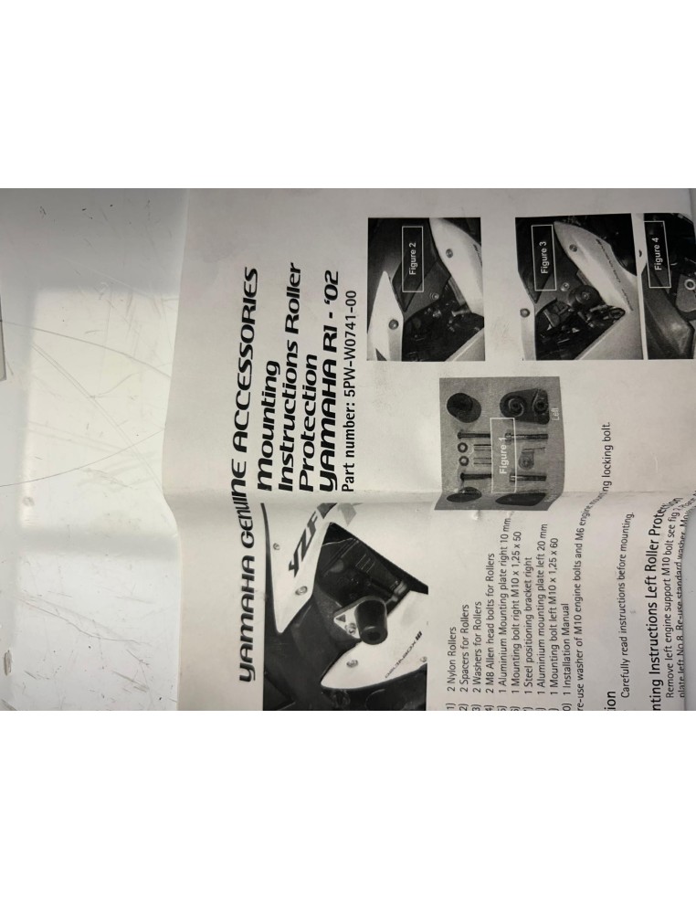 Top block origine YAMAHA R1 2002 - 2003